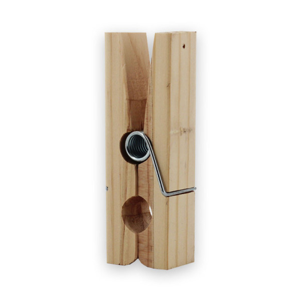 Pince à linge géante en bois à personnaliser
