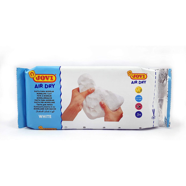 Pâte à modeler autodurcissante Jovi blanche 250g - Pas cher | Artmania