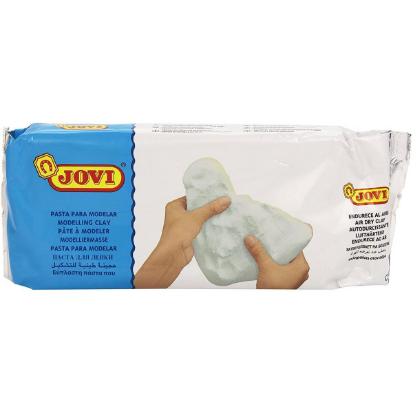 Pâte à modeler autodurcissante Jovi blanc 1kg