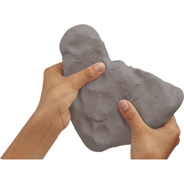 Pâte à modeler autodurcissante Jovi gris 1kg