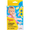 Peinture au doigt pour enfant Jovi assortiment 6 pots 35ml couleurs pastel