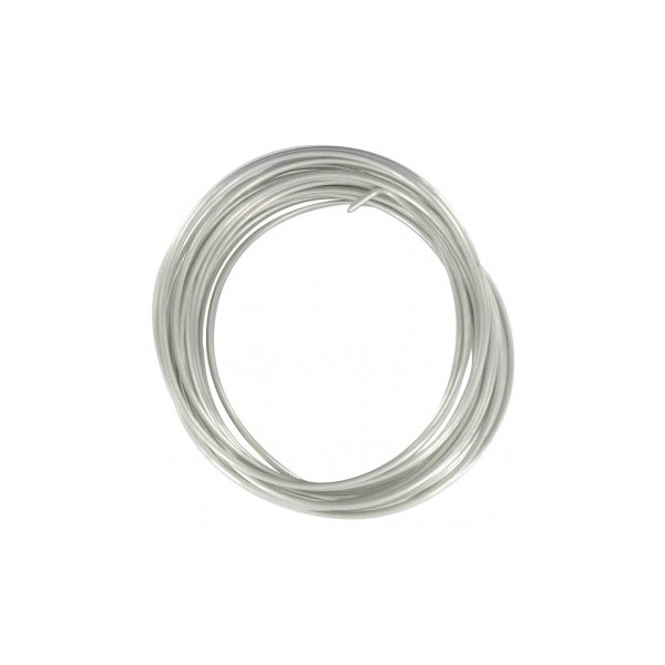 Fil aluminium diamètre 2mm x 2m argent