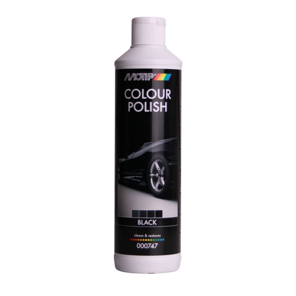 Polish Motip pour voiture pigmenté noir bidon de 500ml