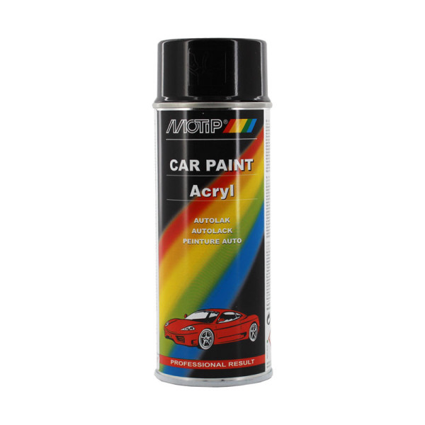 Bombe de peinture carrosserie voiture alfa roméo 2009-2013 Nero carbone