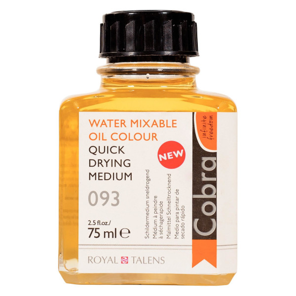Médium à peindre à séchage rapide 093 Cobra flacon de 75ml