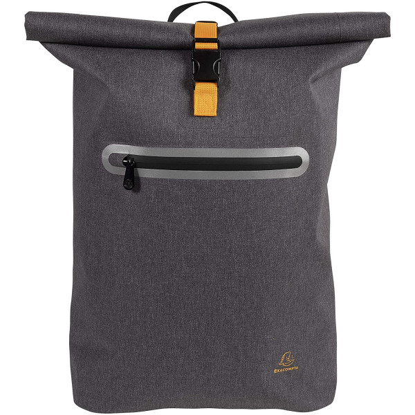 Sac à dos imperméable Exactive Young gris orage pour pc portable 15 pouces