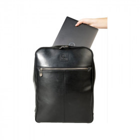 Sac à dos en cuir pour pc portable 14 pouces Exactive Exacompta