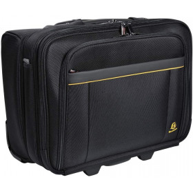 Valisette à roulette pour pc portable Exatrolley Exacompta noir