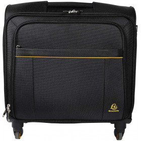 Cartable à roulettes pour pc portable 15 pouces Exactive Exacompta Pilot Case