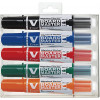 Etui de 5 marqueurs pour tableau blanc V Board Master Pilot pointe fine