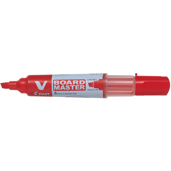 Etui de 5 marqueurs pour tableau blanc V Board Master Pilot pointe médium biseautée