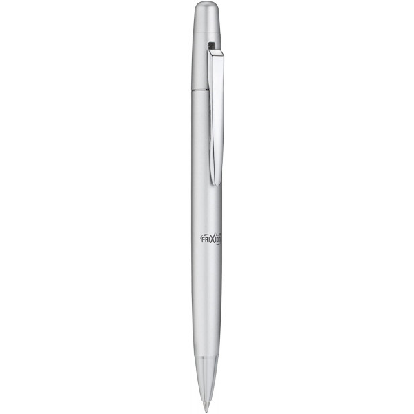 Frixion Ball LX Pilot stylo roller corps argent encre gel bleue pointe moyenne
