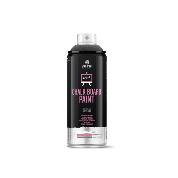 Bombe de peinture ardoise - Noir - 400ml - MTN Pro