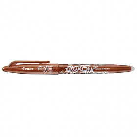 Stylo FriXion Ball pointe moyenne 0.7mm chocolat Pilot pas cher