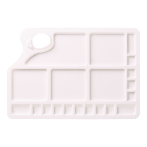 Grande palette de peinture en plastique Liquitex 20 godets