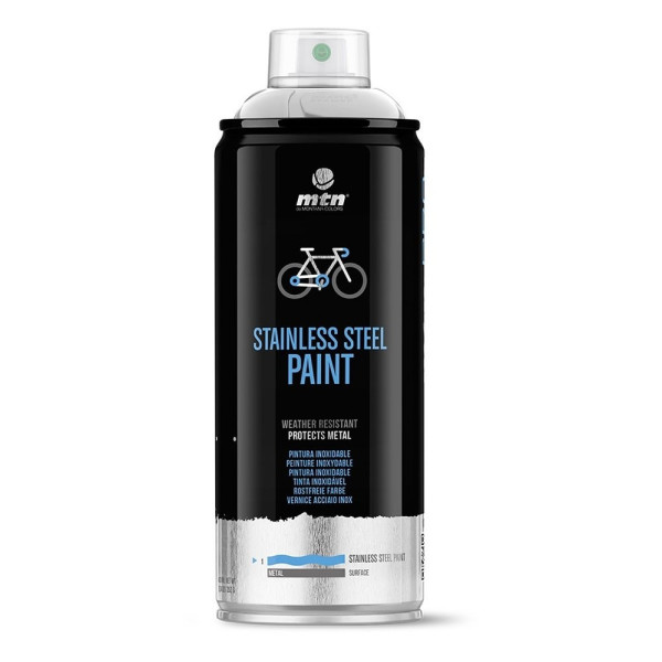 Bombe de peinture inoxydable - 400ml -MTN Pro