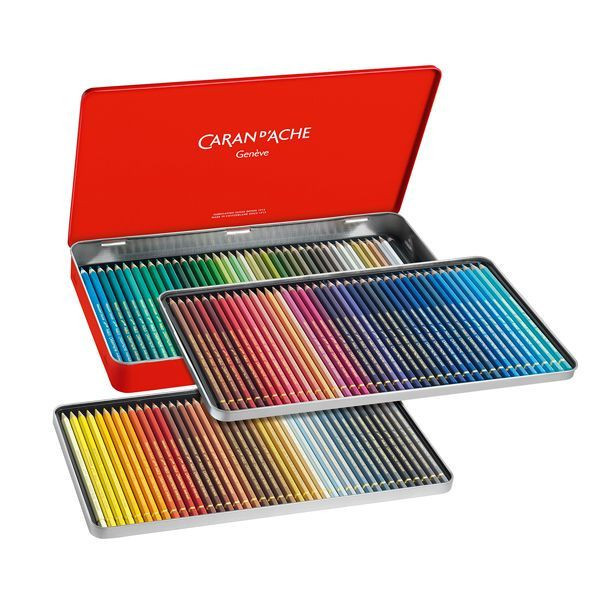 Boîte de 120 crayons de couleur Caran d'Ache Pablo couleur permanente