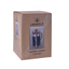 Cafetière à piston en bois de bambou et verre Laguiole