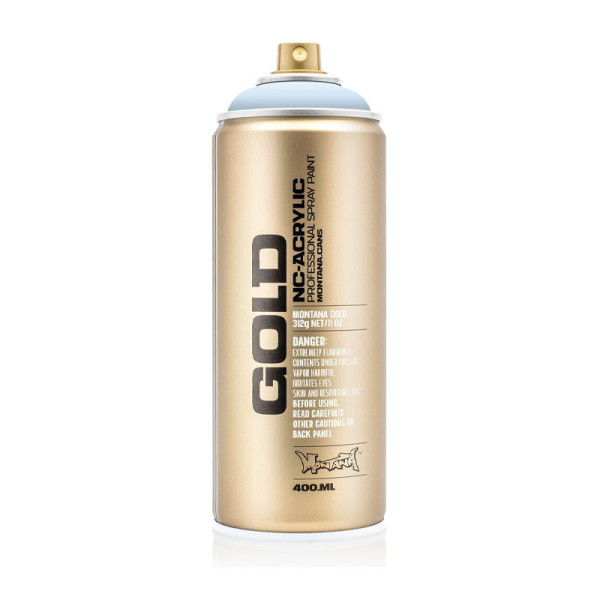 photo-Bombe de peinture - Gold - Acrylique - Denim Light - CL5200 - 400ml - Montana Cans