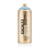 photo-Bombe de peinture - Gold - Acrylique - Denim - CL5210 - 400ml - Montana Cans