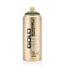 photo-Bombe de peinture - Gold - Acrylique - Olive green - CL6340 - 400ml - Montana Cans