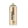 photo-Bombe de peinture - Gold - Acrylique - Manila green - CL6410 - 400ml - Montana Cans