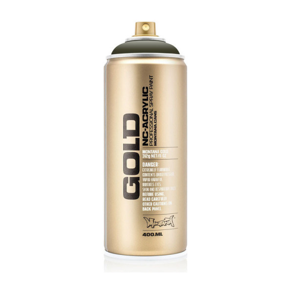 photo-Bombe de peinture - Gold - Acrylique - Manila dark - CL6420 - 400ml - Montana Cans