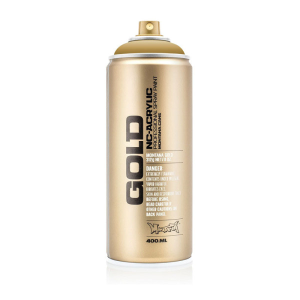 photo-Bombe de peinture - Gold - Acrylique - Sand - CL8300 - 400ml - Montana Cans