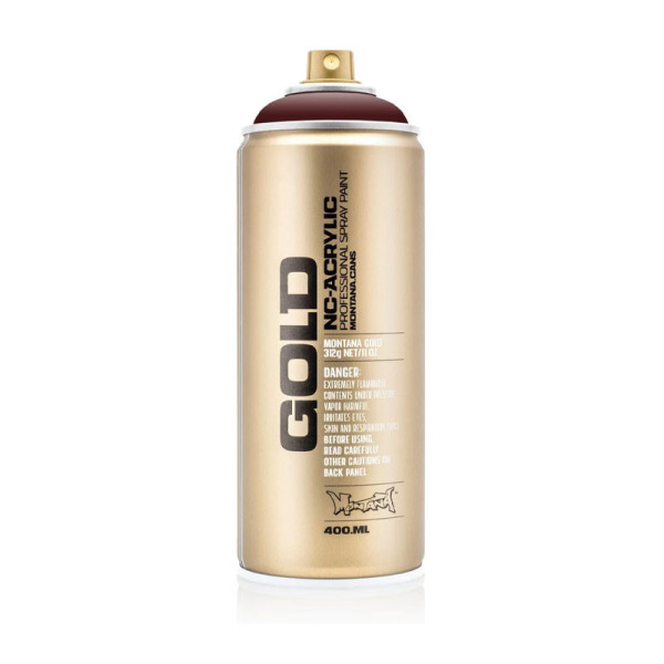 photo-Bombe de peinture - Gold - Acrylique - Chestnut - CL8320 - 400ml - Montana Cans