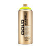 photo-Bombe de peinture - Gold - Acrylique - Flash yellow - F1000 - 400ml - Montana Cans