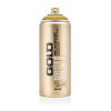 photo-Bombe de peinture - Gold - Acrylique - Curry - G1050 - 400ml - Montana Cans
