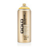 photo-Bombe de peinture - Gold - Acrylique - Yellow submarine - G1210 - 400ml - Montana Cans