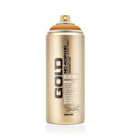 photo-Bombe de peinture - Gold - Acrylique - Terra - G1250 - 400ml - Montana Cans