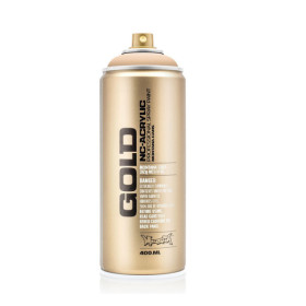 photo-Bombe de peinture - Gold - Acrylique - Cappuccino - G1420 - 400ml - Montana Cans