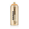 photo-Bombe de peinture - Gold - Acrylique - Blast orange - G2030 - 400ml - Montana Cans