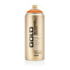 photo-Bombe de peinture - Gold - Acrylique - Orange - G2070 - 400ml - Montana Cans
