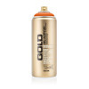 photo-Bombe de peinture - Gold - Acrylique - Pure orange - G2080 - 400ml - Montana Cans