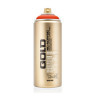 photo-Bombe de peinture - Gold - Acrylique - Red orange - G2090 - 400ml - Montana Cans
