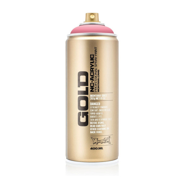 photo-Bombe de peinture - Gold - Acrylique - Bazooka Joe - G3010 - 400ml - Montana Cans