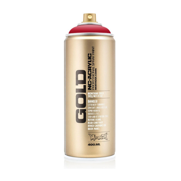 photo-Bombe de peinture - Gold - Acrylique - Ketchup - G3040 - 400ml - Montana Cans