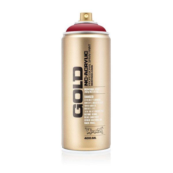 photo-Bombe de peinture - Gold - Acrylique - Brick - G3050 - 400ml - Montana Cans