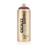 photo-Bombe de peinture - Gold - Acrylique - Royal red - G3060 - 400ml - Montana Cans