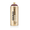 photo-Bombe de peinture - Gold - Acrylique - Purple red - G3070 - 400ml - Montana Cans