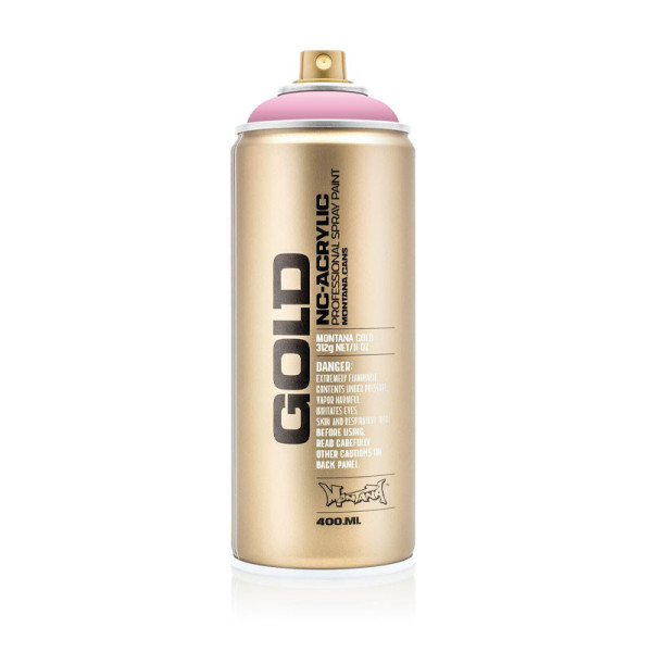 Bombe de peinture - Gold - Acrylique - Frozen raspberry - G3110 - 400ml - Montana Cans
