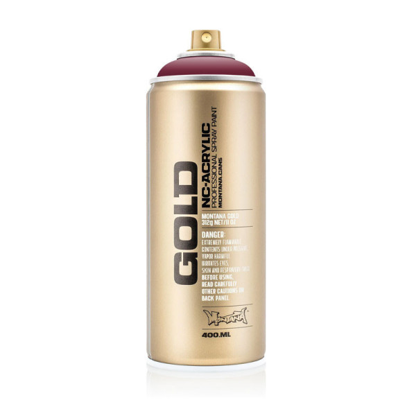 photo-Bombe de peinture - Gold - Acrylique - Powder pink - G4040 - 400ml - Montana Cans