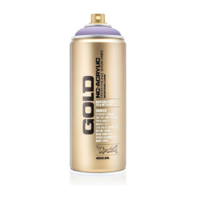 photo-Bombe de peinture - Gold - Acrylique - Lilas Light - G4110 - 400ml - Montana Cans