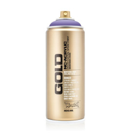 photo-Bombe de peinture - Gold - Acrylique - Teen spirit - G4130 - 400ml - Montana Cans