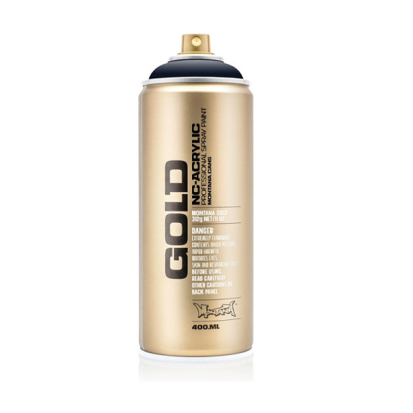 photo-Bombe de peinture - Gold - Acrylique - Cassis - G4190 - 400ml - Montana Cans