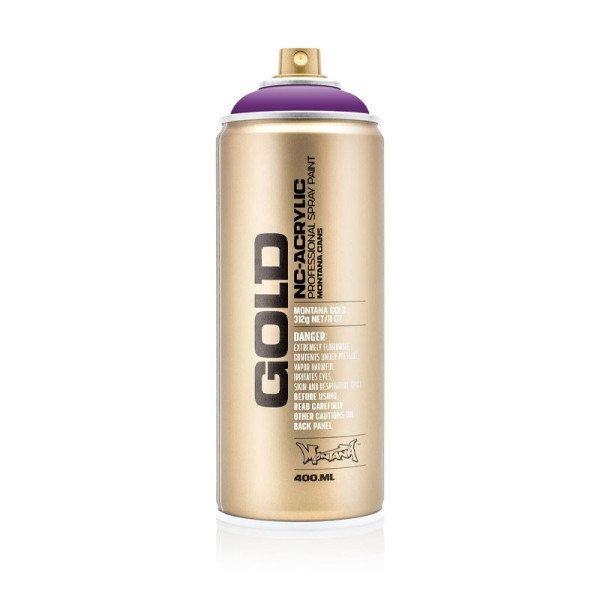 photo-Bombe de peinture - Gold - Acrylique - Valerie - G4230 - 400ml - Montana Cans