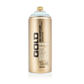 photo-Bombe de peinture - Gold - Acrylique - Polar blue - G5100 - 400ml - Montana Cans